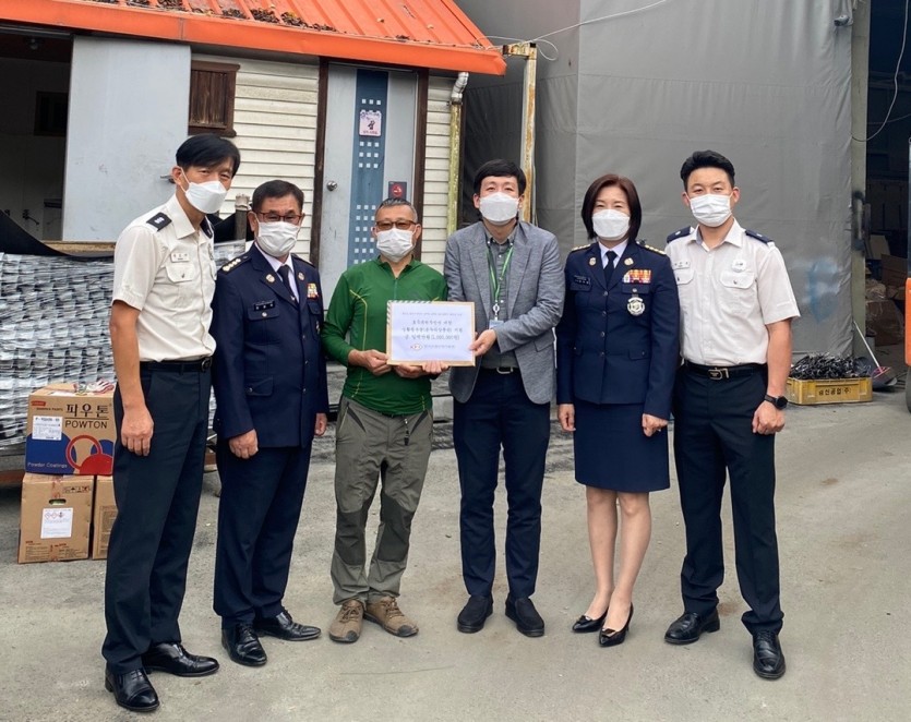 이동읍 묵리 호우피해주민 지원- 용인소방서, 한국소방산업기술원 (1).JPG