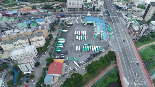 (사진) 재건축되는 현 용인공영버스터미널 항공사진.JPG