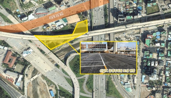 201229_용인시, 공영주차장 3곳에 357면 주차공간 확보_사진(1) 신갈IC공영주차장 위치도 및 현장사진.jpg